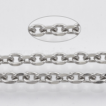 304 Stainless Steel Cable Chains STAS-R100-11-1