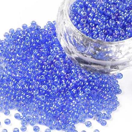12/0 Grade A Round Glass Seed Beads SEED-Q010-F543-1
