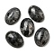 Natural Larvikite Cabochons, Oval, 18x13x5~5.5mm
