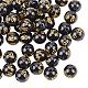 OLYCRAFT 47pcs 8mm Natural Black Agate Beads Strand Gemstone Round Loose Beads Energy Stone Beads for Jewelry Making G-OC0001-37B-8mm-4