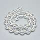 Grado de hilos de perlas de cristal de cuarzo naturales G-K303-A11-12mm-2