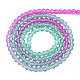 Chapelets de perles en verre transparente   GLAA-N041-010-10-2