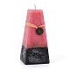 Bougies d'aromathérapie sans fumée en forme de cône DIY-H141-C01-A-1