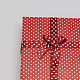 Cajas de cartón de joyas con bowknot y la esponja en el interior X-CBOX-R022-3-2