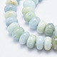 Chapelets de perles en aigue-marine naturelle G-K246-01-3