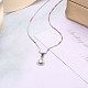 Trendy 925 Sterling Silver Pendant Necklaces NJEW-BB22416-6