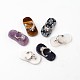 Slippers Natural & Synthetic Mixed Stone Pendants G-L455-C-1