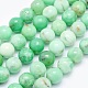 Brins naturels de perles de chrysoprase G-O166-03-10mm-1