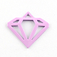 Lovely Superman Diamond Pendants PALLOY-4639-M-LF-2