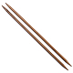 Бамбуковые спицы с двойным острием (dpns) TOOL-R047-6.0mm-03-2