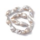 Perlas keshi naturales barrocas PEAR-N020-J20-5