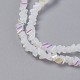 Chapelets de perles en verre imitation jade GLAA-F092-C05-3