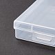 Flache transparente Kunststoffboxen CON-P019-03-4