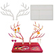 Geweih Baum Schmuck Display Rack Silikonformen & Aufbewahrungsbox Silikonformen DIY-X0293-84-1