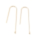 Crochets en laiton&nbsp;KK-WH0062-58G-1