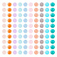 200 pièces 10 couleurs perles de verre GLAA-TA0001-29-3