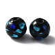 Perline lampwork handmade&nbsp;GLAA-WH0033-48B-2