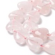 Fili di perline quarzo roso  naturale  G-E614-A08-01-3