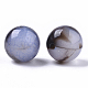 Perles en acrylique transparentes craquelées CACR-N003-04E-04-2