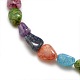 Nuggets Natural Crackle Agate Beads Strands G-P031-06-2