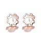 Brass Stud Earrings EJEW-BB65541-6