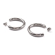 304 Stainless Steel Stud Earrings for Women EJEW-G346-07B-P-2