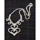 Iron Rhinestone Bridal Jewelry Sets: Necklaces SJEW-K007-02S-2