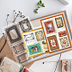 PH PandaHall Retro Frame Background Clear Stamps for Card Making DIY-WH0448-0399-4