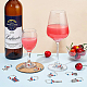 BENECREAT 20 Sets English Style Wine Glass Charms AJEW-BC0003-10-6