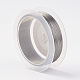スチールワイヤー  銀  ステンレス鋼色  0.4mm TWIR-E001-0.4mm-2