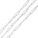 304 chaînes trombones texturées en acier inoxydable CHS-I020-03P-1