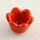 Opaque Acrylic Flower Bead Caps SACR-Q099-M45-2