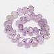 Faceted Natural Amethyst Nuggets Bead Strands G-M239-55-2