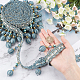 Superfindings 6m gris perlé pendentif boule suspendue gland frange garniture plasitc perle couture garniture frange gland pour rideau nappe décoration de la maison OCOR-FH0001-09A-3
