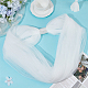 Brautschal aus Nylonnetz&nbsp;AJEW-WH0816-380A-4