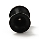 シリコーン耳栓ゲージ  男性女性用トンネル耳エキスパンダー  ブラック  8.5x7mm  ピン：3mm EJEW-G319-01A-3