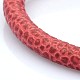 Snake Print PU Leather Bracelets BJEW-E217-01-3