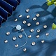 Dicosmétique 500 pcs multi-pétale fleur perle cap fleur forme perles embouts entretoise perle bali caps fin charme cap bouchons en acier inoxydable pour bricolage bracelet collier fabrication de bijoux STAS-DC0011-57-5