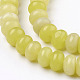 Chapelets de perles en jade citron naturel G-O162-06-4x6mm-3