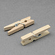 Mestiere di legno pioli clip AJEW-S035-30mm-1