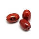 Natural Red Jasper Drum Beads G-L259-04-1