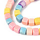 Chapelets de perle en pâte polymère manuel&nbsp;CLAY-N013-25A-05-3