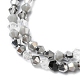 Chapelets de perles en verre électroplaqué EGLA-D018-02C-3