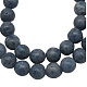 Natural Blue Coral Round Beads CORA-J001-01-4mm-1