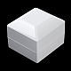 Cajas de almacenamiento de anillos de plástico rectangulares CON-C020-02F-4