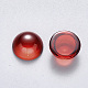 Transparent Spray Painted Glass Cabochons GLAA-S190-013B-B02-2