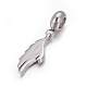 304 Stainless Steel European Dangle Charms OPDL-L013-46P-2
