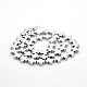 Electroplate Non-magnetic Synthetic Hematite Greek Cross Beads Strands G-P061-33-2
