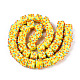 Perles vernissées manuelles&nbsp;LAMP-N038-04G-2