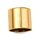 304ステンレス鋼コードエンド  エンドキャップ  コラム  ゴールドカラー  9x10mm  内径：9mm STAS-L270-01I-G-2